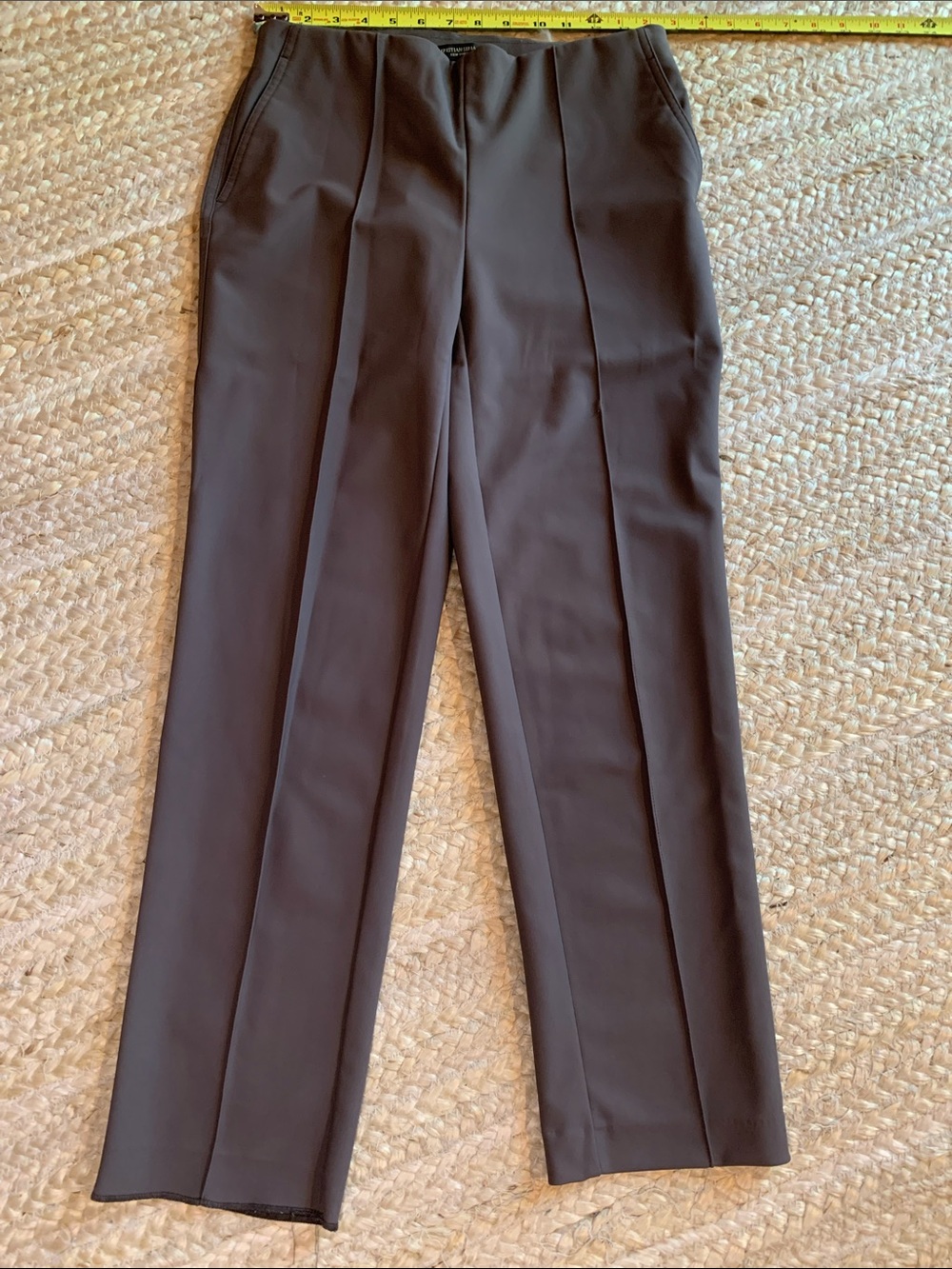 Christian Siriano Women’s Dress Pants in Mocha Grey